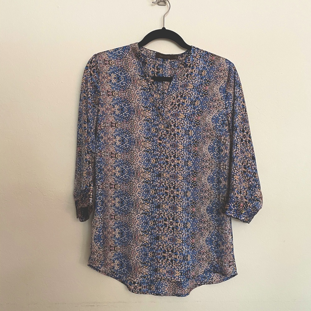 3/4 sleeves, super soft fabric office top